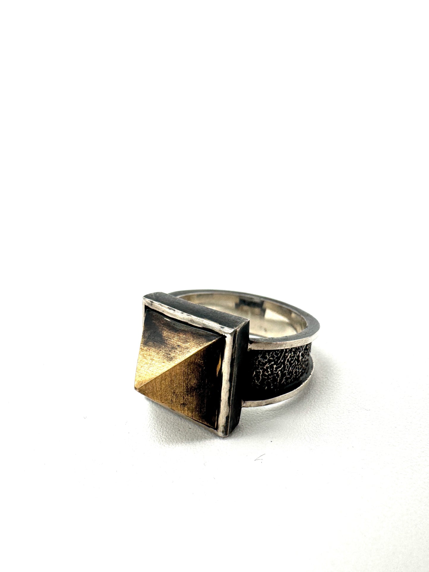 Golden Spike ring, size 9