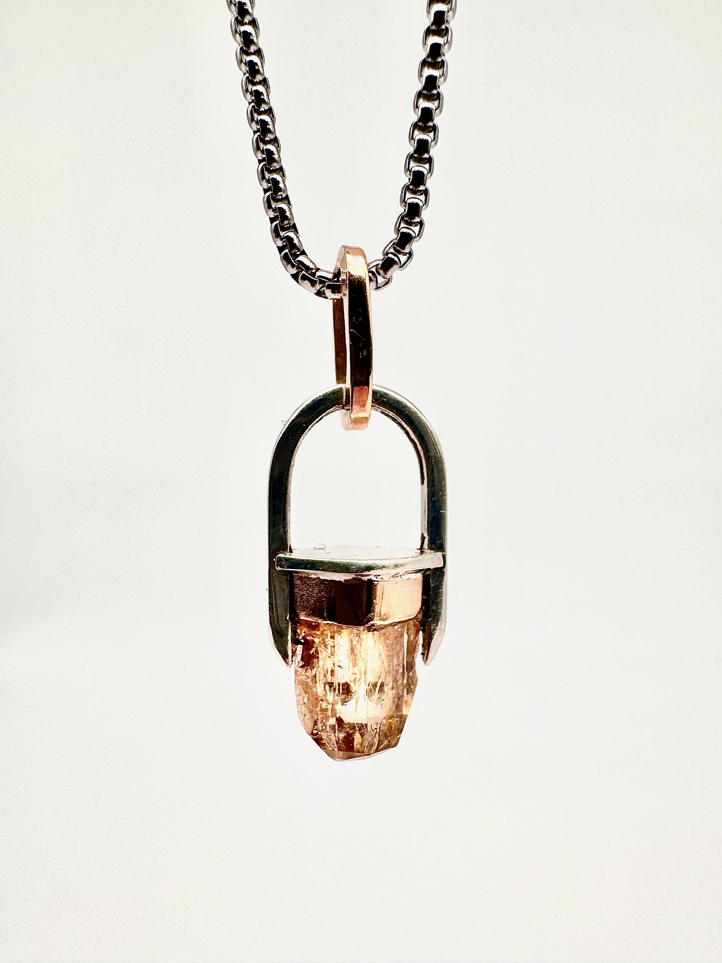 Rare Dragon Imperial Topaz pendant