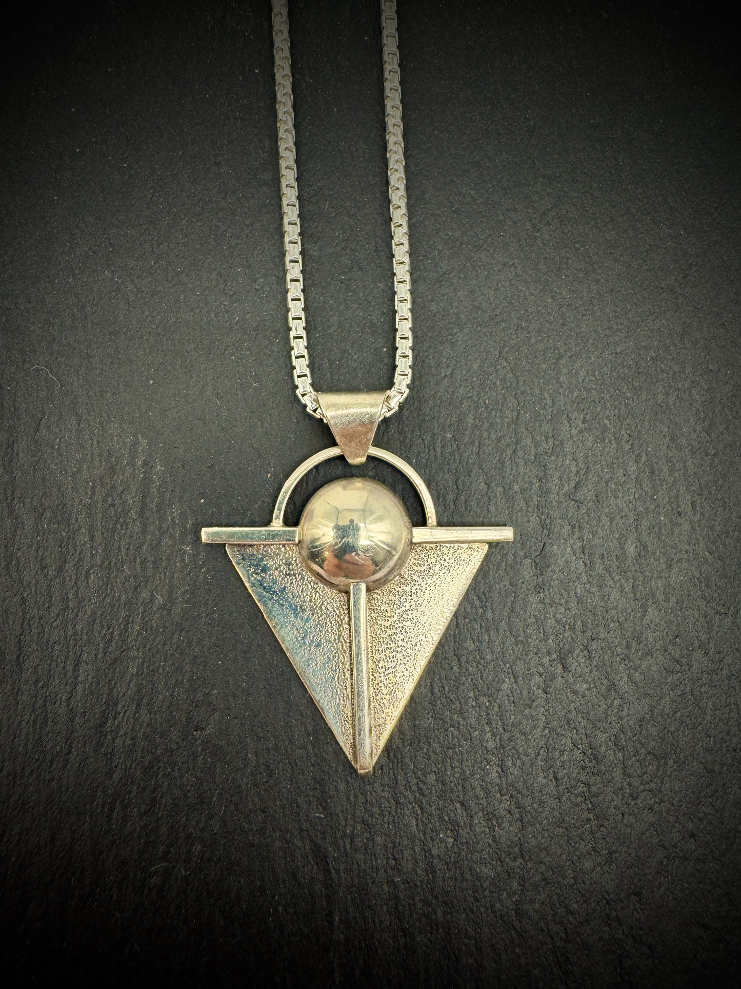 Triangle Shield Pendant