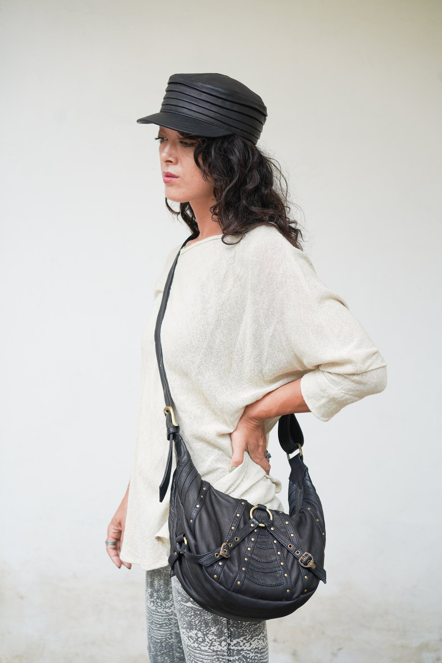 Sidekick leather bag/purse