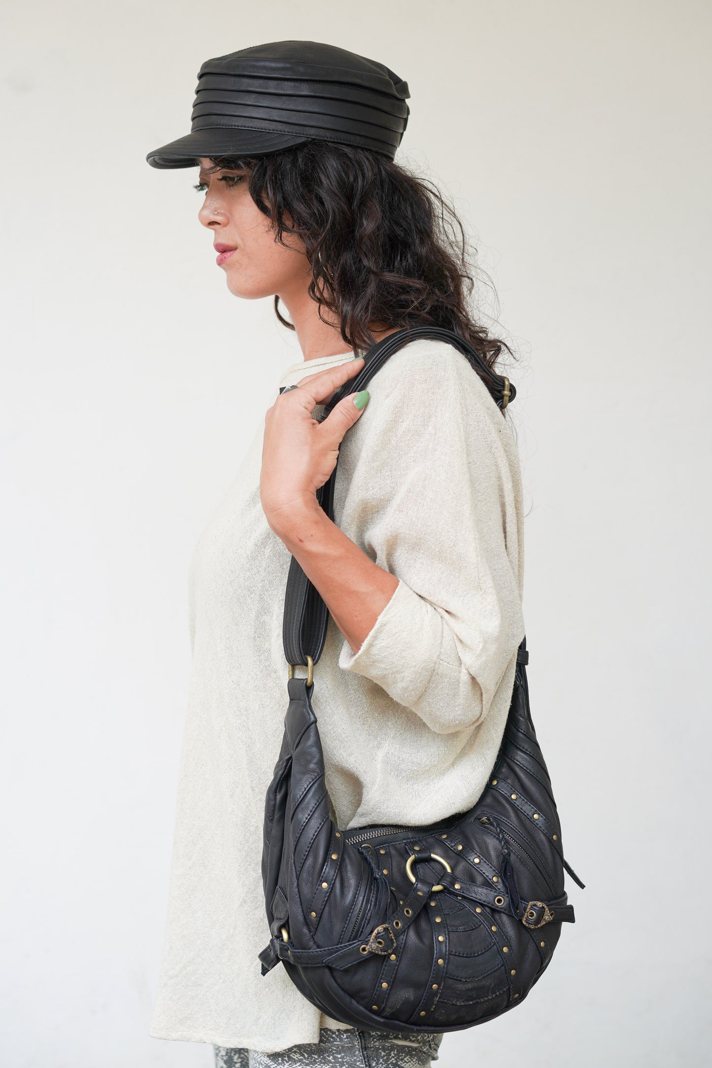 Sidekick leather bag/purse